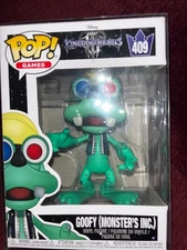 Funko Pop! Vinyl: Kingdom Hearts - Goofy (Monsters Inc.) #409