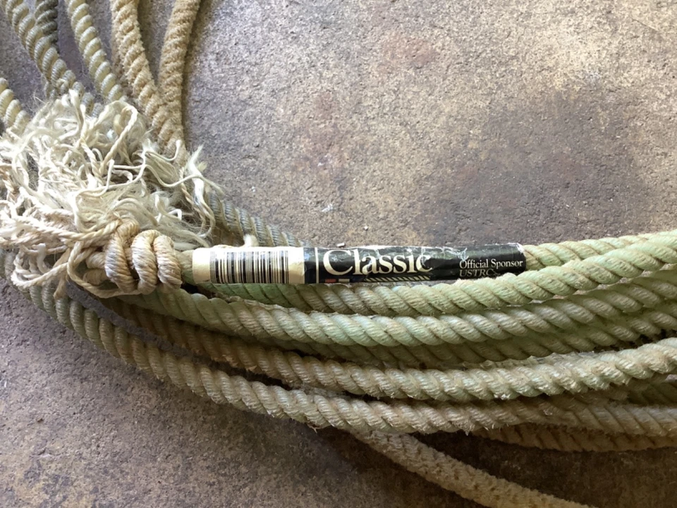 Cuerda clásica para hacer dinero 3/8 pulgadas 35 pies cuerda de cabeza de 3 hilos (mediana/dura) Foto 2 de 4