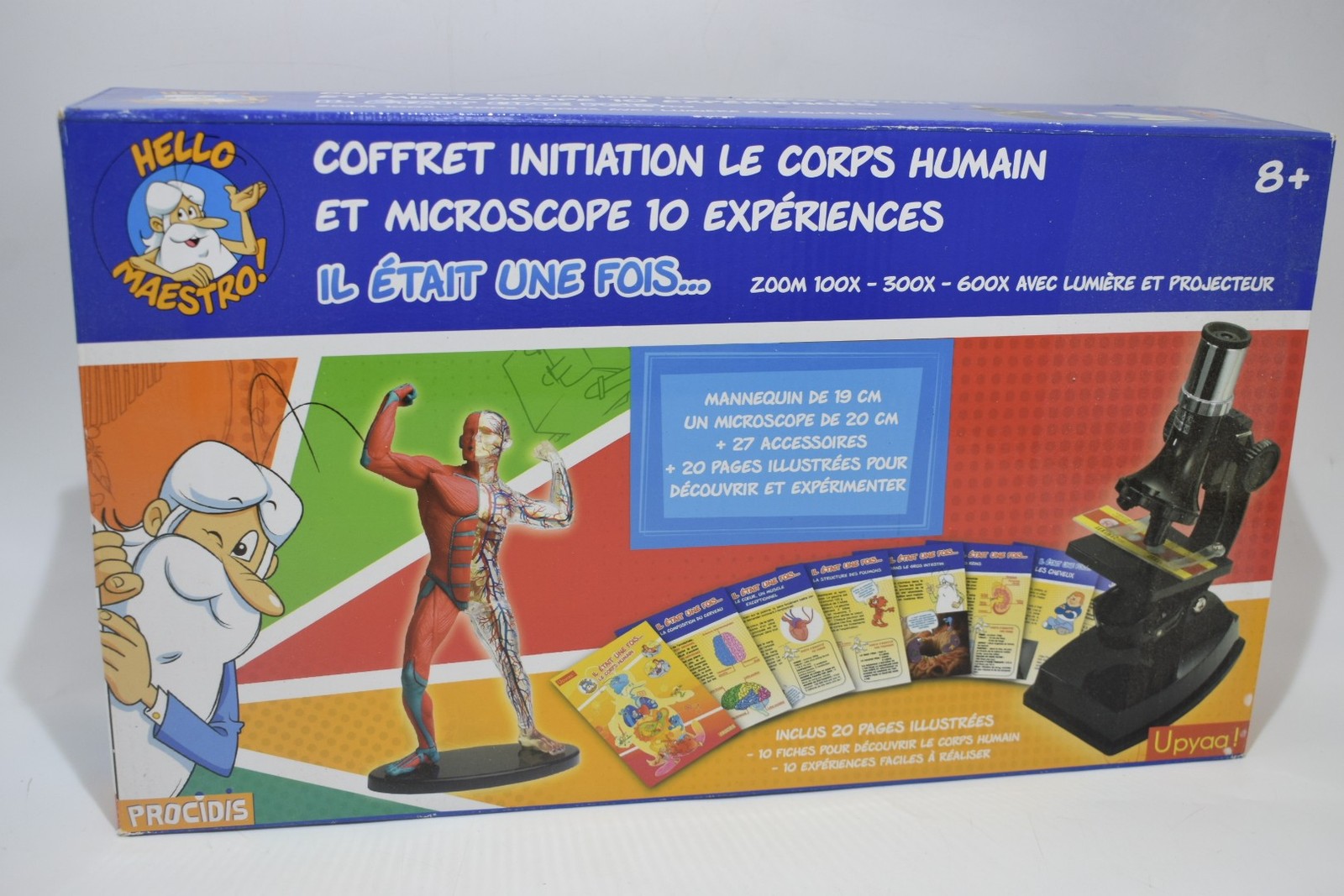 Le corps humain s'explore en famille avec le coffret Hello Maestro micros