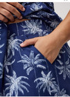 Torrid Pull On Washable Challis Wide Leg High Rise Pant Toile Blue Size 1 R — photo 3