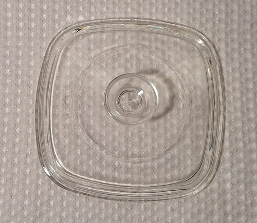 PYREX Corning Ware Glass Square 7" Replacement Lid A7C A 7 C Clear