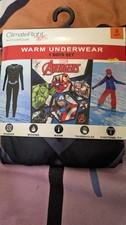 ClimateRight by Cuddl Duds Marvel Avengers Boys Size S Warm Underwear