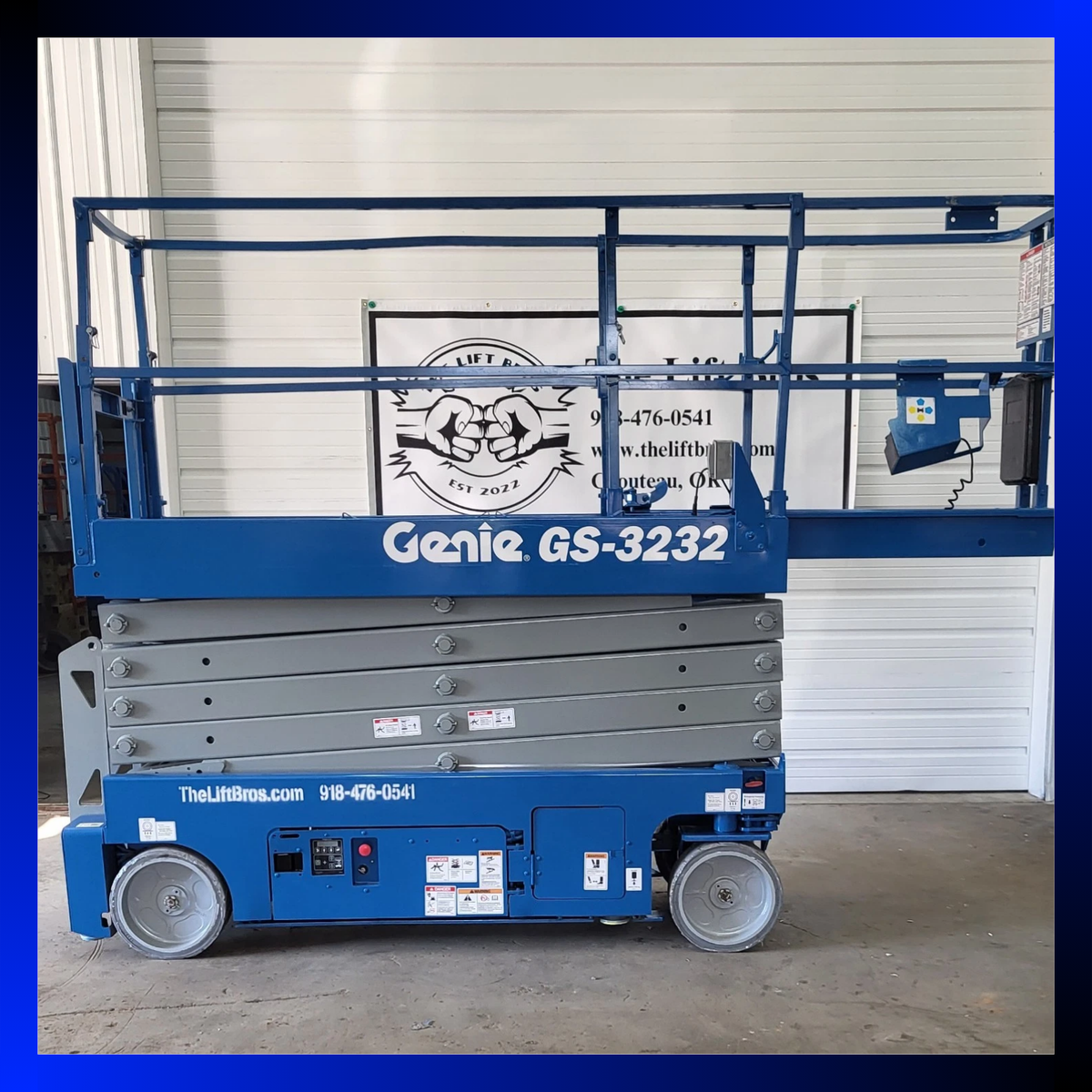 Refurbished Genie GS3232 32 ft. Electric Scissor Lift Manlift