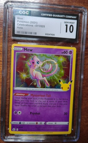 Mew graded CGC 10 for sale on eBay