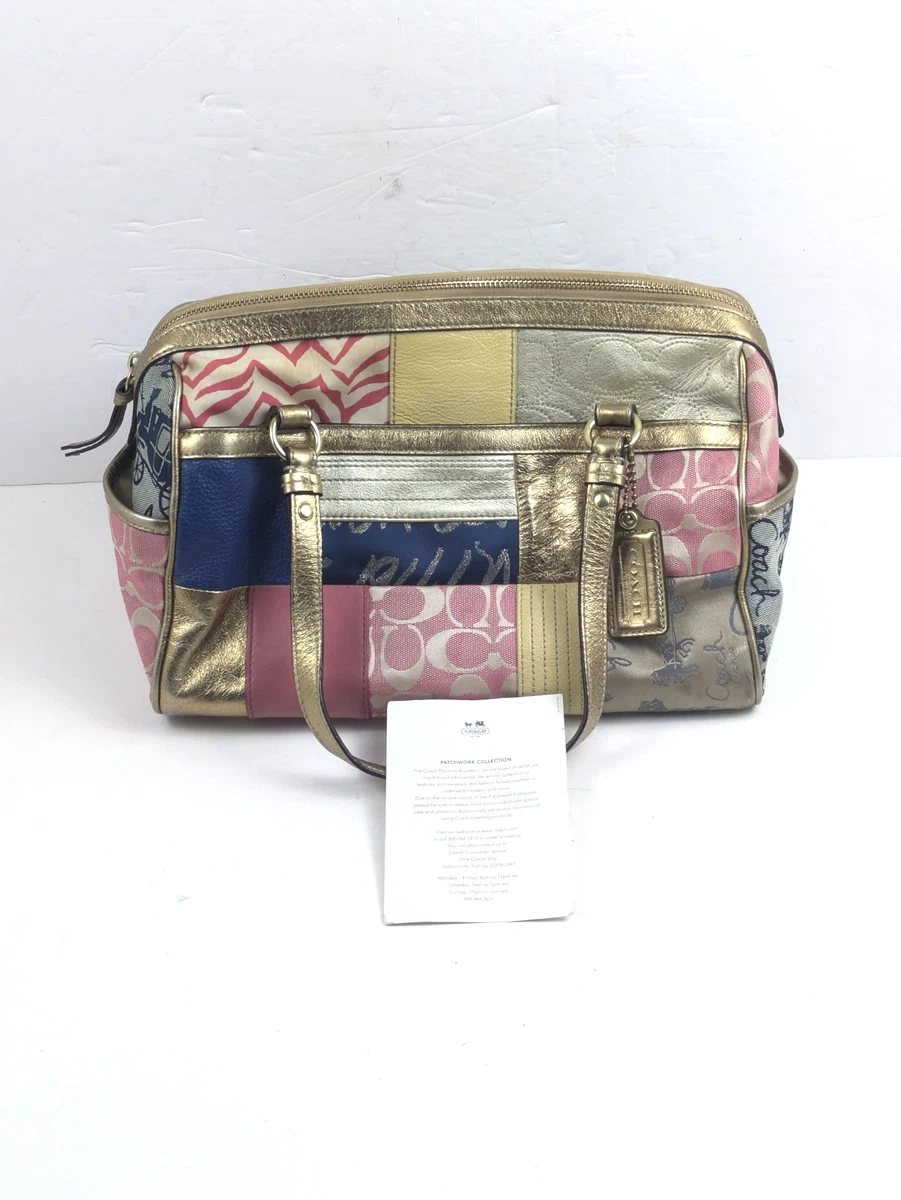 Coach Patchwork Zip Large Bags & Handbags for Women for sale | eBay