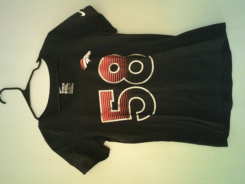The Nike Tee Athletic Cut Denver Bronco Von Miller T-Shirt