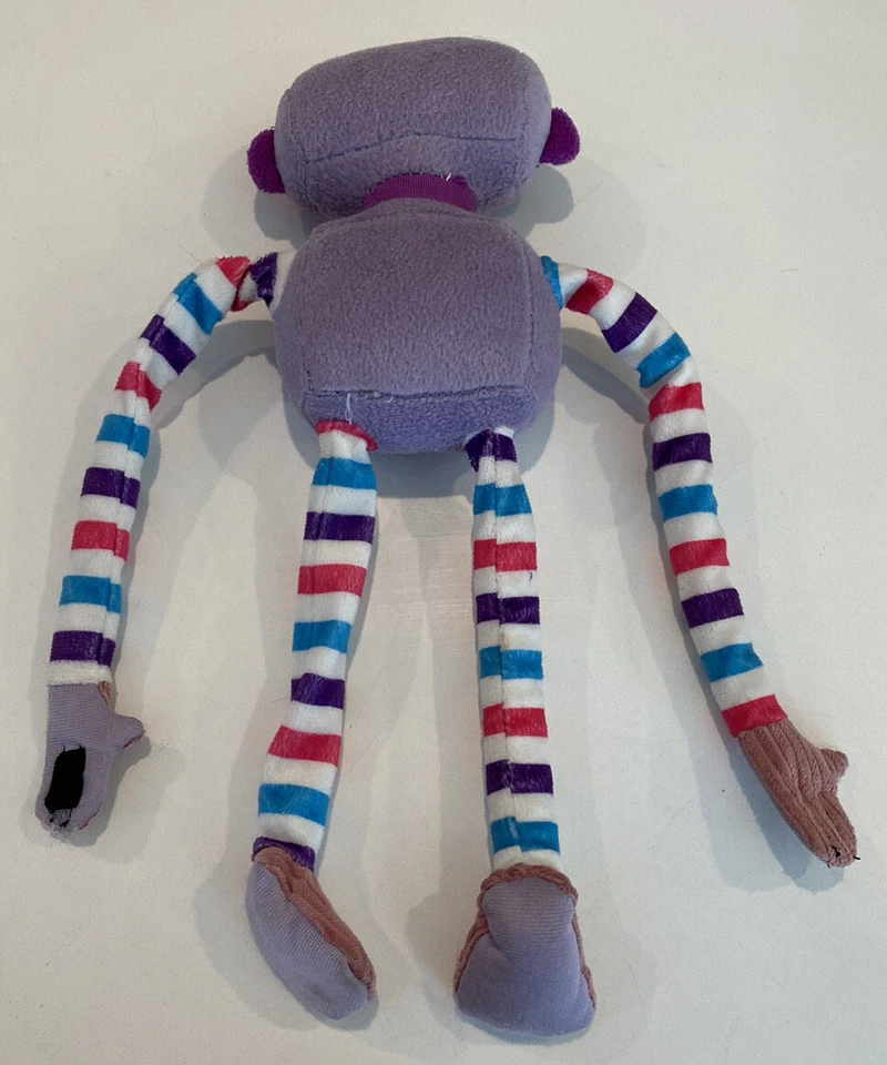 Fiesta Talking Robot Plush 16" Stripe Purple Minneapolis Alien Girl Doll WORKS - Image 3 of 3