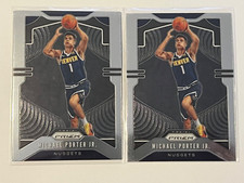 Michael Porter Jr. Lot of (2) 2019-20 Panini Prizm #88 (2nd Year) Denver Nuggets