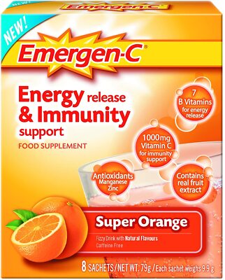 ORANGE Emergen-C Super Orange Energy 8 Beutel