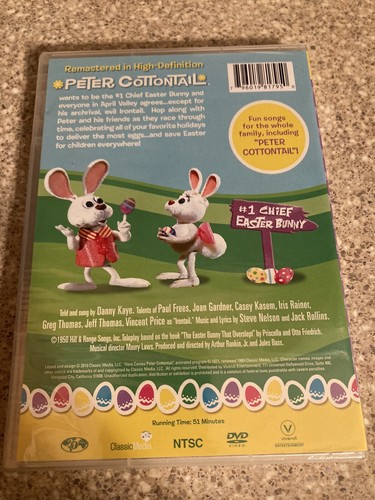 Here Comes Peter Cottontail DVD The Original TV Classic Brand New In Plastic - Picture 11 of 12
