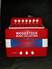 Woodstock Music Collection Children 7-Key Accordion, mint condition!
