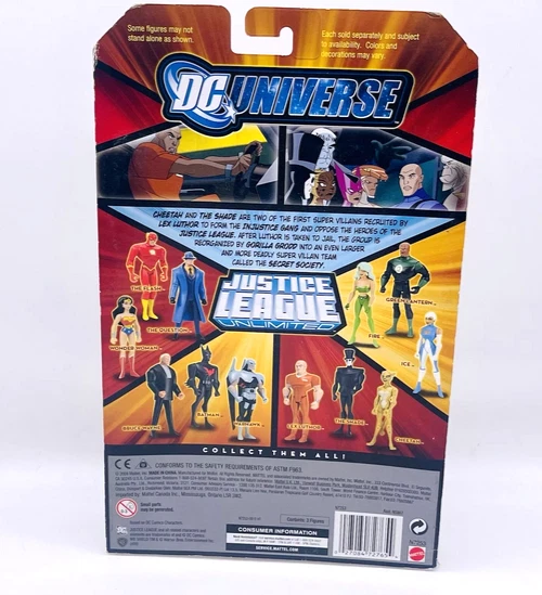 DC Universe Justice League Unlimited CHEETAH, THE SHADE and LEX LUTHOR - Image 3 of 4