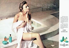 ADVERTISING ADVERTISING 116 1988 Guerlain (2p) l'art du bain parfumé
