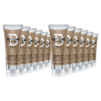TIGI Bed Head for Men CLEAN UP erfrischender Peppermint Conditioner 12x 200 ml
