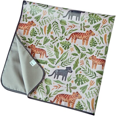 Little Malio Baby Weaning Splash Mat for Under Highchair -130cm- Messy  Splat Mat UK