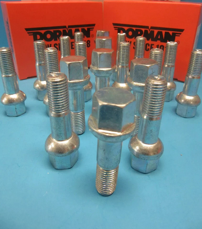 20 pernos de perno de rueda F & R reemplazo Mercedes OEM # 0009904807 hecho en EE. UU. Foto 4 de 4