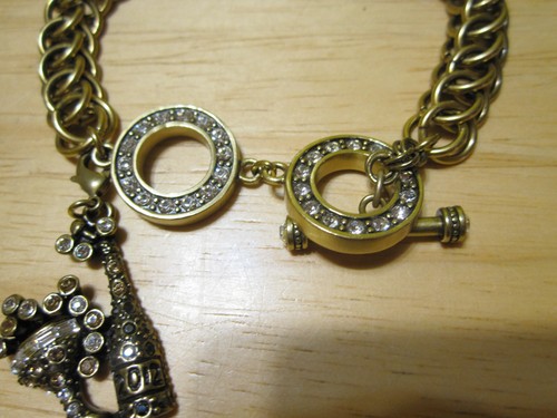 Heidi Daus Signed Bracelet With Crystals And Removable Charm - Picture 6 of 8