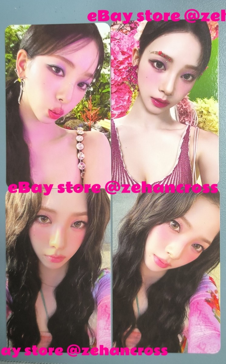aespa karina Better Things トレカ 野球 3枚 AESPA KARINA Official PHOTOCARD Better Thing Trading Card