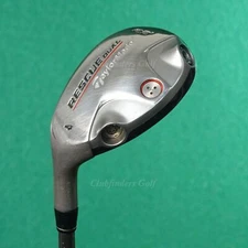 LH TaylorMade Rescue Dual 22° Hybrid 4 Iron Factory Ultralite 65 Graphite Stiff