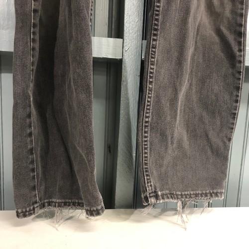 Jeans da uomo Levi's Beat Up Destroyed in denim nero 42 x 32 COSÌ COM'È - Foto 3 di 12
