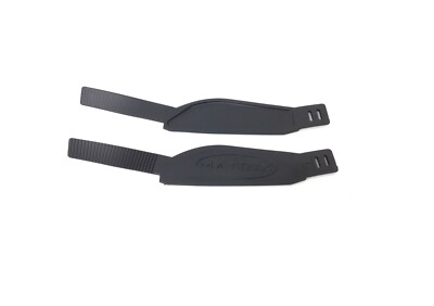 Lot de 2 sangles de pédale de vélo universelles à longueur