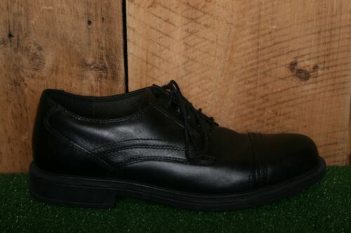 Dunham wasserdichte schwarze Lederkappe Zehe Oxford-Schuhe Herren Gr. 10B
