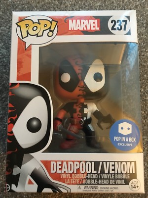 pop in a box deadpool venom