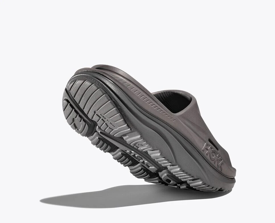 MENS HOKA ONE ONE UNISEX ORA RECOVERY SLIDE 3 GREY GREY | eBay