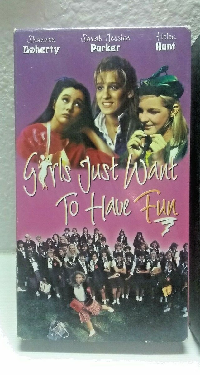 Girls Just Want to Have Fun (VHS, 1998) Shannen Doherty Helen Hunt