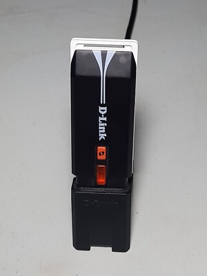 D-Link RangeBooster Wireless N USB Adapter DWA-140 WiFi 802.11n Dock Untested B8