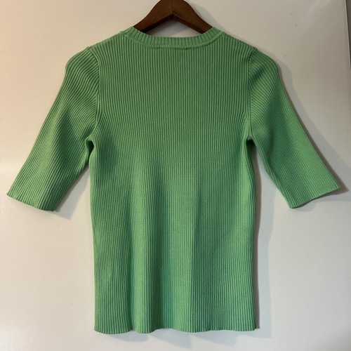 womens knitted ribbed tank top size Medium worn once - Picture 7 of 12