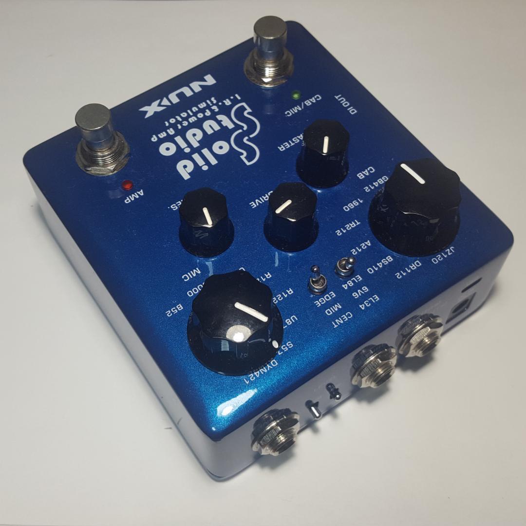 Nu-X Nss-5 Solid Studio Ir Power Amplifier Simulator No.m57 Nu-X Nss-5 Solid Studio Ir Power Amplifier Simulator No.m57