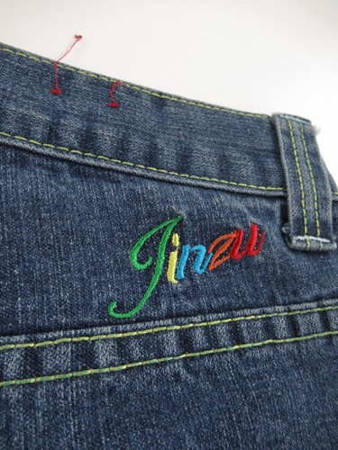 Y2K Jinzu Jeans Company Loose/Baggy Jeans Tag Size 38X32 Measure 37X31 - Picture 6 of 8