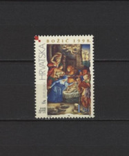 S45206 CROATIE MNH** 1998 Noël 1v Émission Conjointe VATICAN