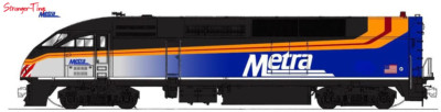 KATO MP36PH EMD Chicago Metra 403 (DCC-montiert) Spur N