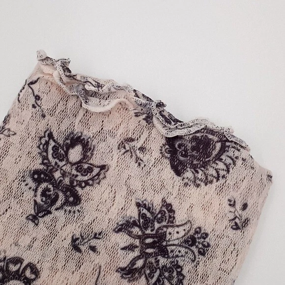 Free People Leggings Mujer Medianos Capas en Encaje Marfil Chamoix Combo M Foto 3 de 4