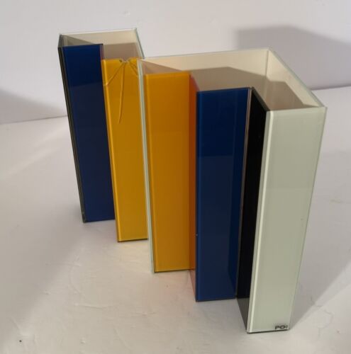 PO Glass Vases Frank Kerdil MoMA Mcm Mid Century Modernist Europe-Many Configs - Picture 13 of 20
