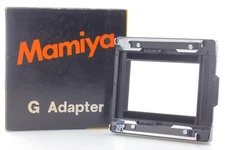 【UNUSED w/Box】 Mamiya G Graflex Adapter Film Back for Universal Press from JAPAN