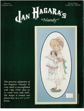 JAN HAGARA'S MANDY  CROSS STITCH LEAFLET