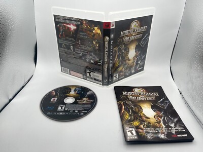 Mortal Kombat vs. DC Universe Sony PlayStation 3 2008 Complete **Free CAD Ship!