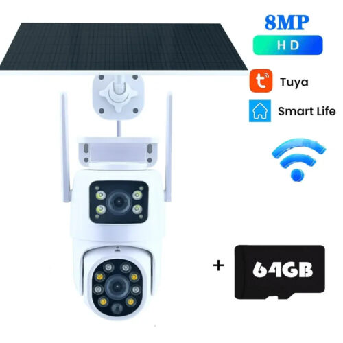 Tuya Solar Camera WiFi Outdoor 10MP Dual Lens 4K Dual Screen PTZ Security Camera - Picture 17 of 20