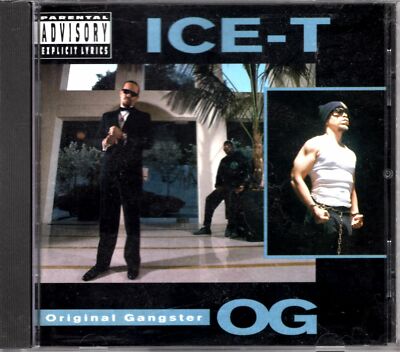 Ice T Original Gangster 1991 OG CD 1st Press Album Rap Hiphop | eBay