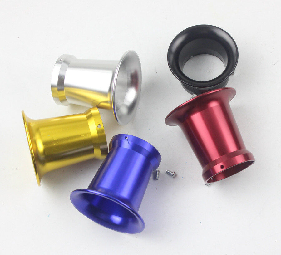 QAZAKY Air Filter Adapter 42mm 43mm 44mm 45mm Velocity Stack 33cc - Foto 7