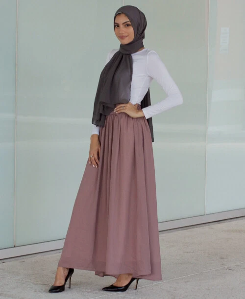 Fabiola Matelassé Gathered Maxi Skirt main image 0