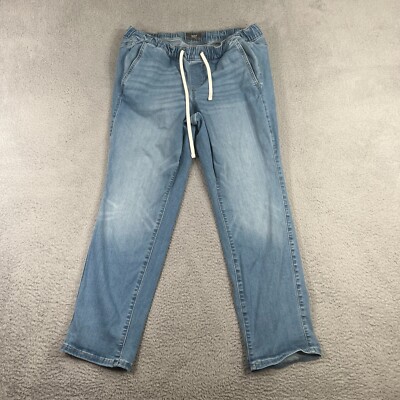 Torrid Jeans Womens 0R Pull On Straight Leg Jeans Light Wash Denim