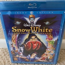 Snow White and the Seven Dwarfs Blu-ray/DVD, 2009, 3-Disc Set Diamond Edition
