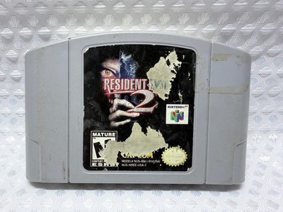 Resident Evil 2 Nintendo 64 N64 Capcom Survival Horror Game Cartridge Only