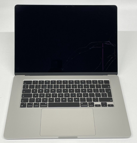 Apple MacBook Air A3114 15.3" M3 16GB RAM & 256GB SSD with Cracked Screen thumbnail 2