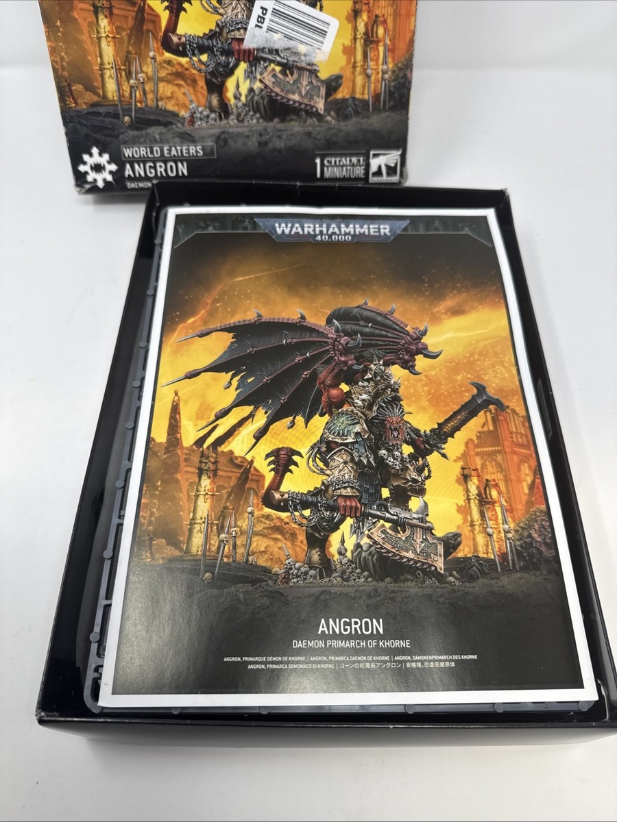 Angron Il Primarca Dei Mangiamondi - Warhammer 40K Games Workshop (Non Assemblato/Non Dipinto)