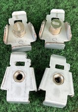 Lot of 4 Camera Tripod Mount Adapter Plates Threaded Quick Release Hardware